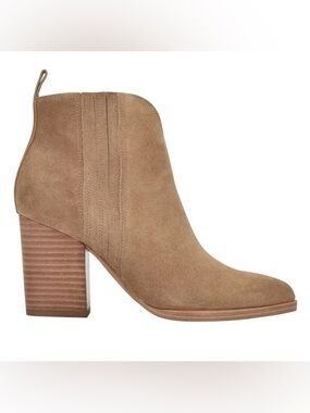 Marc Fisher Suede Ankle Boots Sz 9